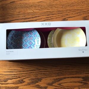 Lily Pulitzer Porcelain Fruit Bowls